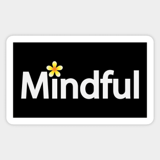 Mindful creative typography design Sticker